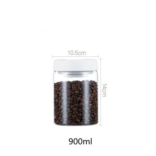 Vacuum Sealed Jug Set Glass Airtight Canister