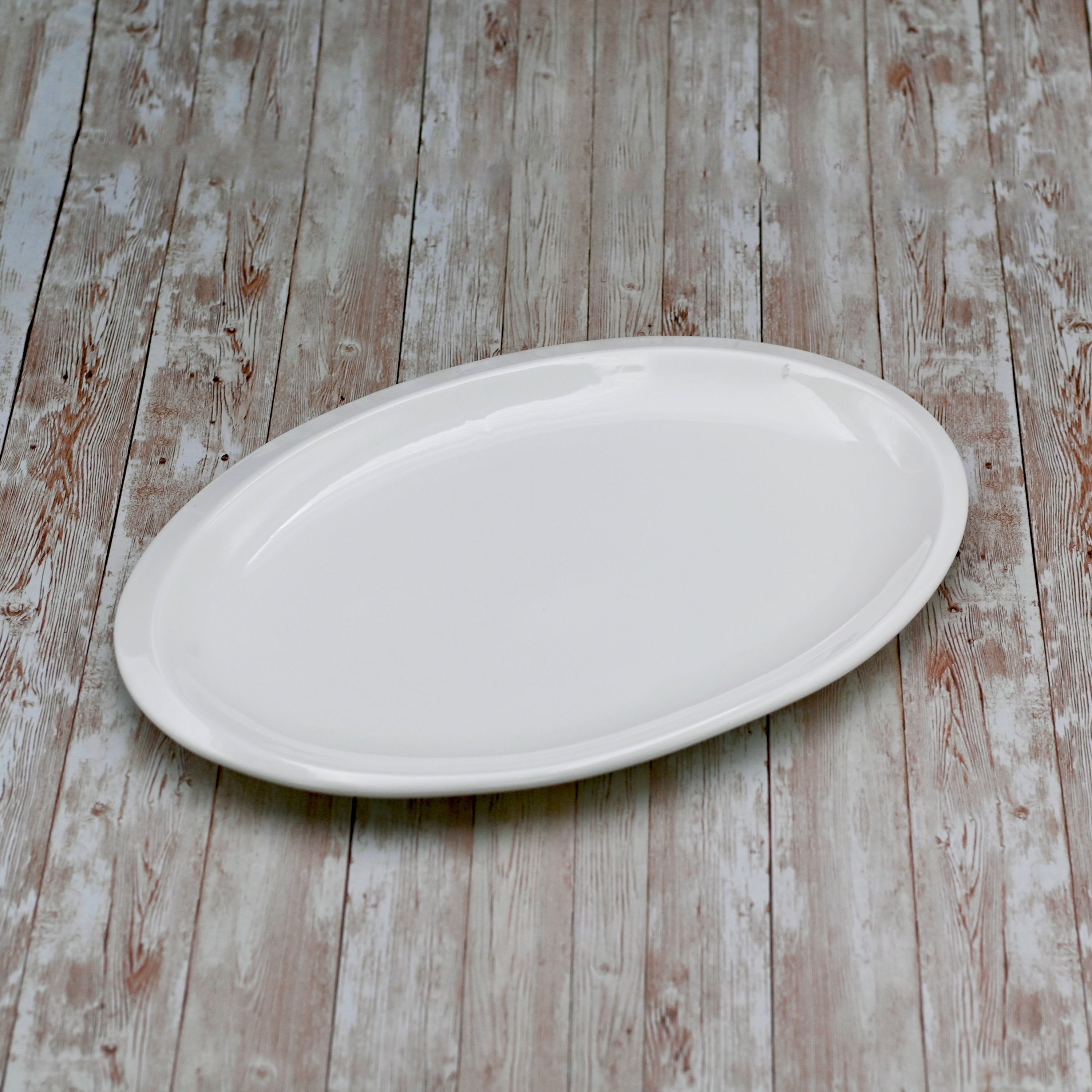 White Oval Plate / Platter 12" inch | 30.5 Cm