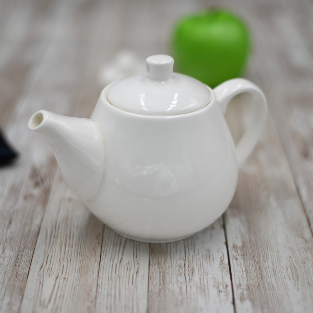 White Teapot 17 Oz | 500 Ml