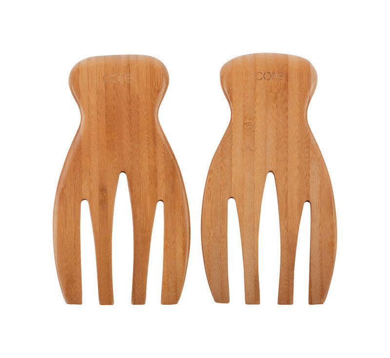 Salad Forks - Pack of 6 - Core Kitchen 6506075 Brown