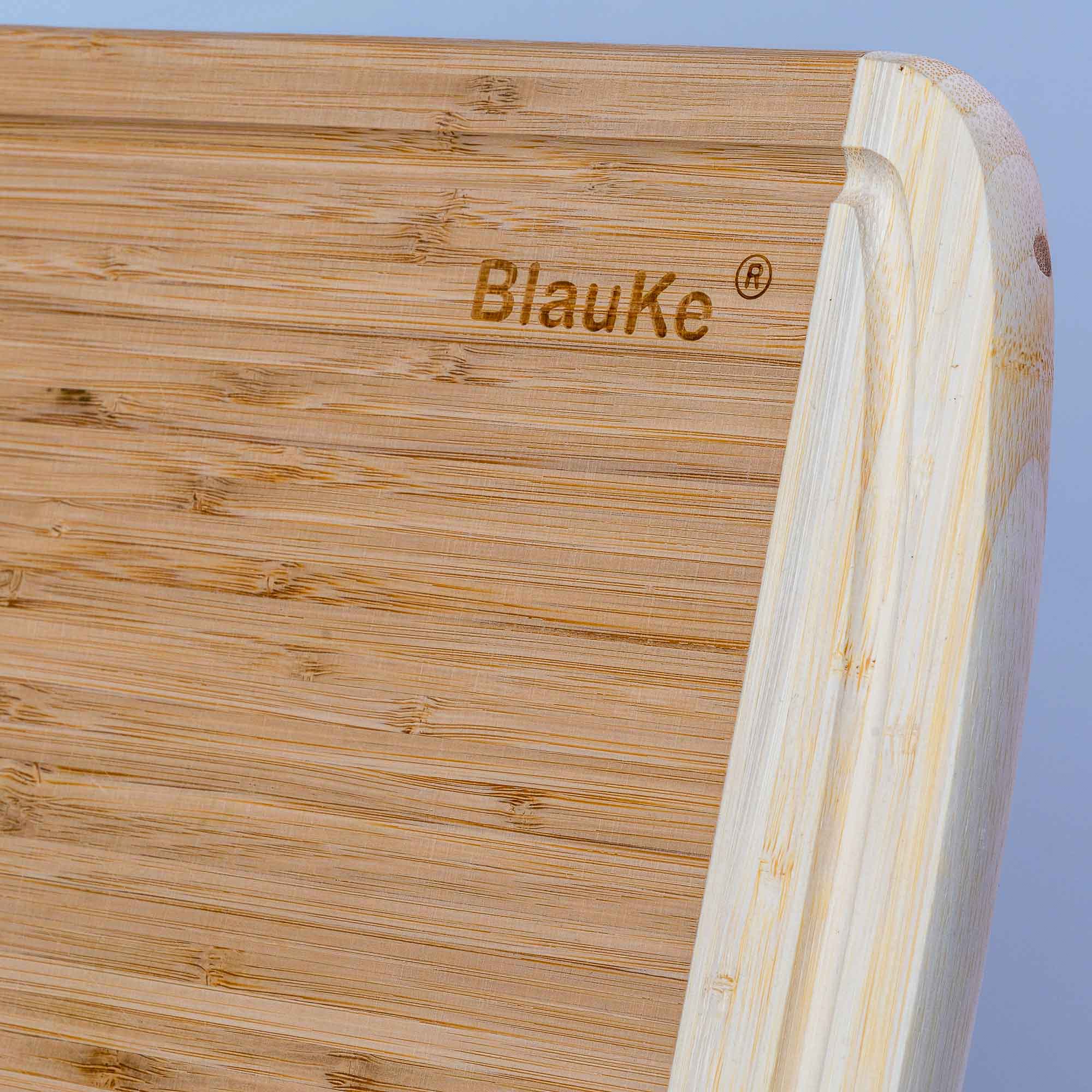 Large Wood Cutting Board for Kitchen 14x11" - Bamboo Chopping Board