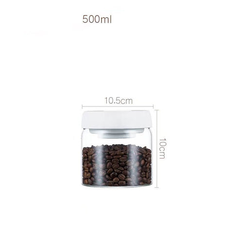 Vacuum Sealed Jug Set Glass Airtight Canister