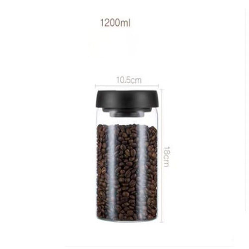 Vacuum Sealed Jug Set Glass Airtight Canister