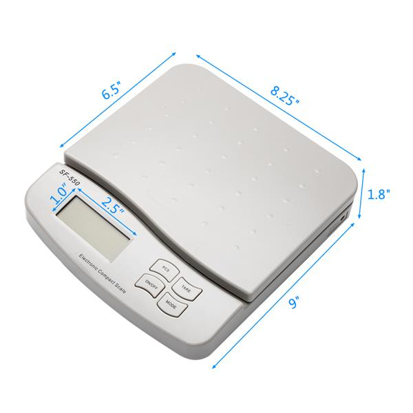 25KG/1G Digital Kitchen Scale with Battery SF-550