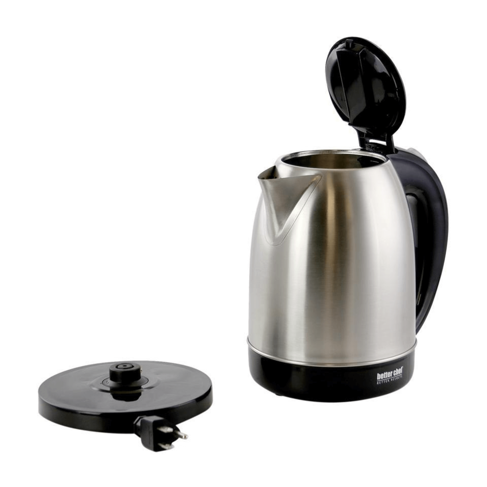 Stainless Steel Cordless Electric Kettle 1.7L 7.2-Cup - Better Chef