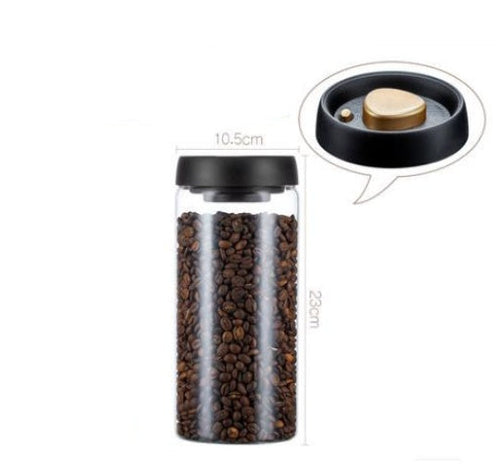 Vacuum Sealed Jug Set Glass Airtight Canister